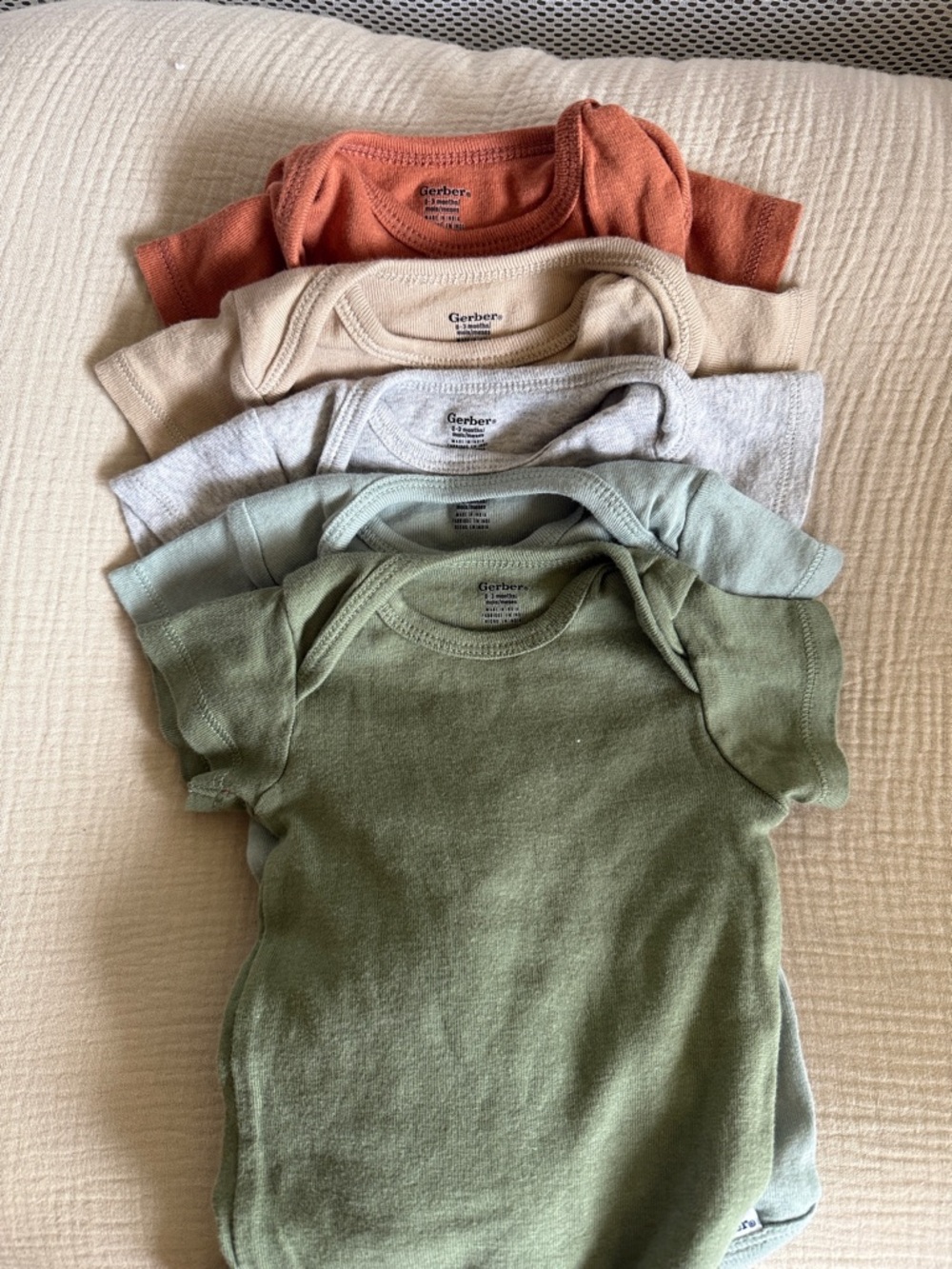 Baby boy onesies.